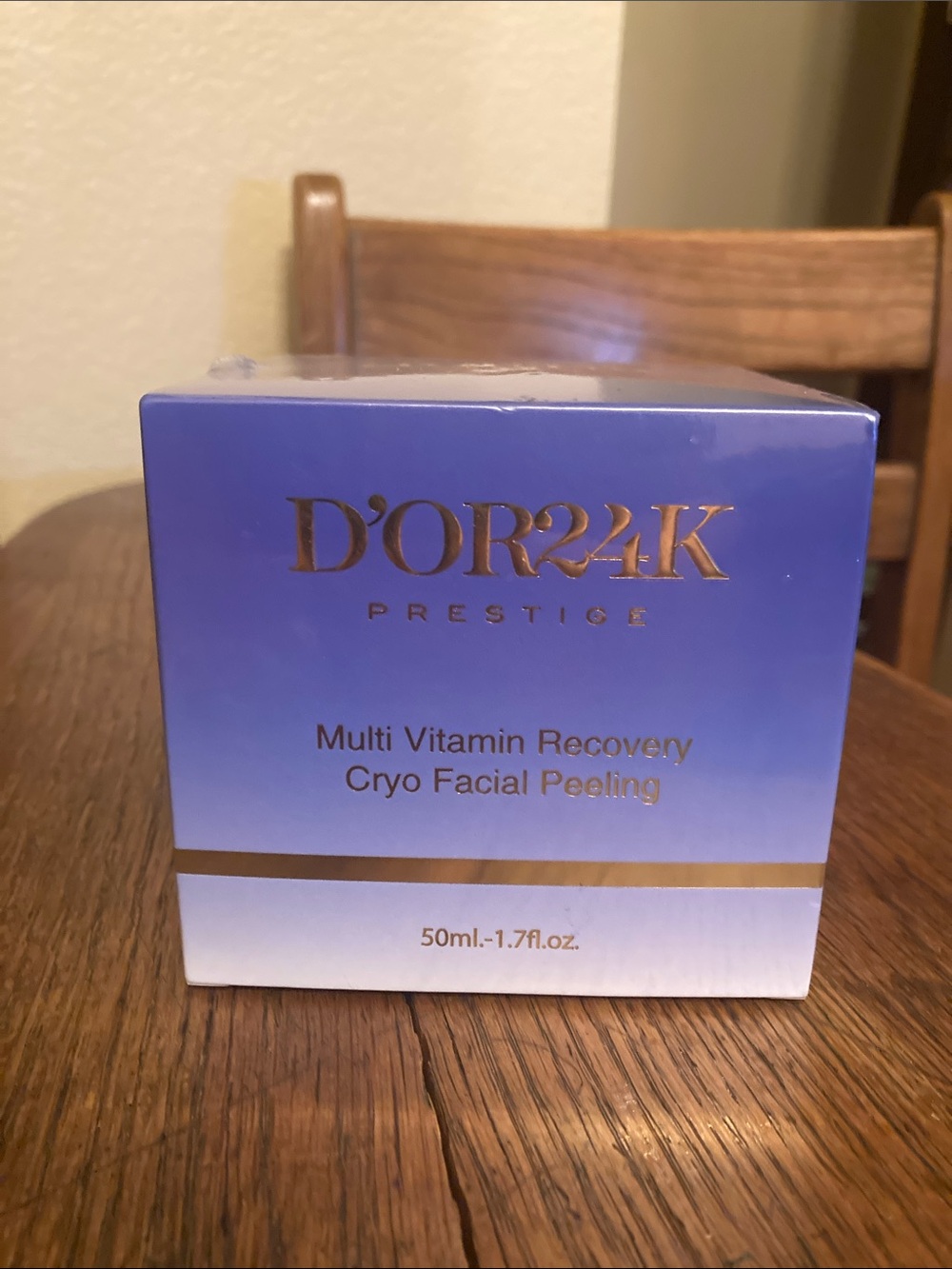 D’or24k Prestige Multi Vitamin Recovery Cryo Facial Peeling 50ml/1.7fl oz NIB
